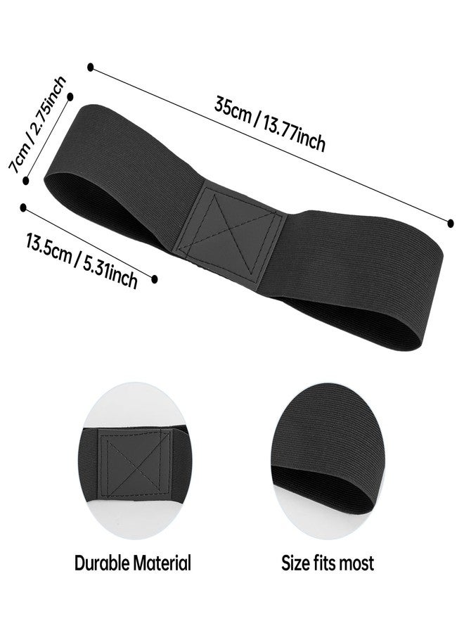 Edgnb 2 Pcs Golf Swing Trainer Aid Swing Correcting Arm Band, Golf Swing Training Aid, Black - Image 4