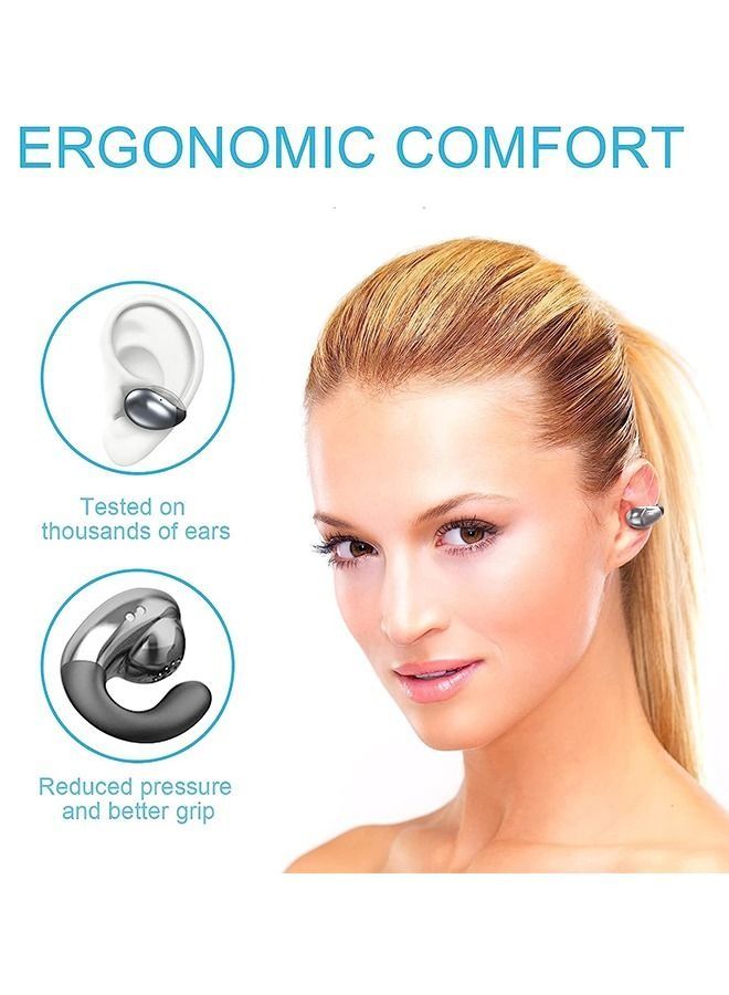 SAB Earclip wireless Bluetooth headset - bone conduction - common for business and sports - Image 3