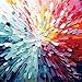Blueforest 500 Piece Jigsaw Puzzle for Adults Colorful Abstract Art Rainbow Burst Pattern Challenging Puzzle Game 20x20 Inch Finished Size Great Gift for Puzzle Lovers - Image 2