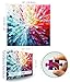 Blueforest 500 Piece Jigsaw Puzzle for Adults Colorful Abstract Art Rainbow Burst Pattern Challenging Puzzle Game 20x20 Inch Finished Size Great Gift for Puzzle Lovers - Image 4