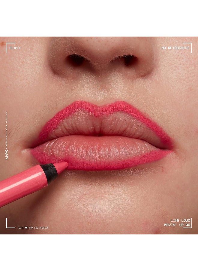 NYX PROFESSIONAL MAKEUP - قلم تحديد الشفاه لاين لاود موفين أب - Image 1