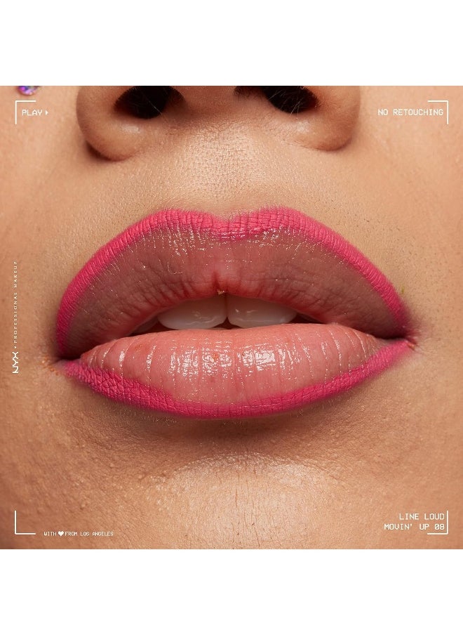 NYX PROFESSIONAL MAKEUP - قلم تحديد الشفاه لاين لاود موفين أب - Image 1