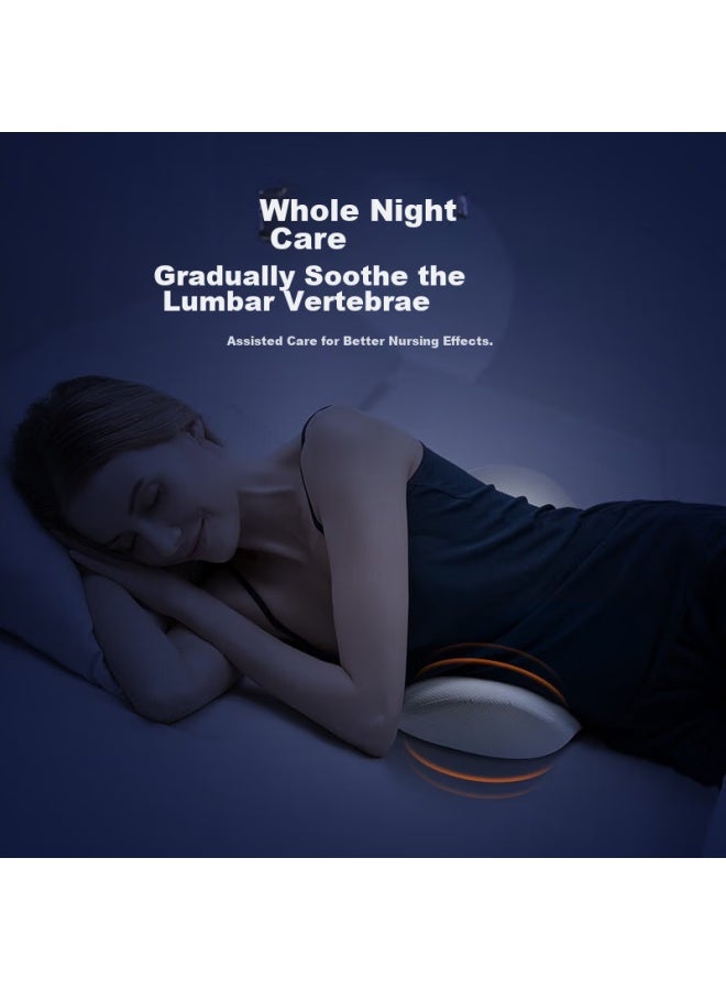 Jago Jiaoao, Lumbar Pillow, Bed Back Support, Lumbar Disc Pad, Lumbar Muscle Strain Sleeping Pad, Pregnancy Back Support, Back Cushion - Image 3