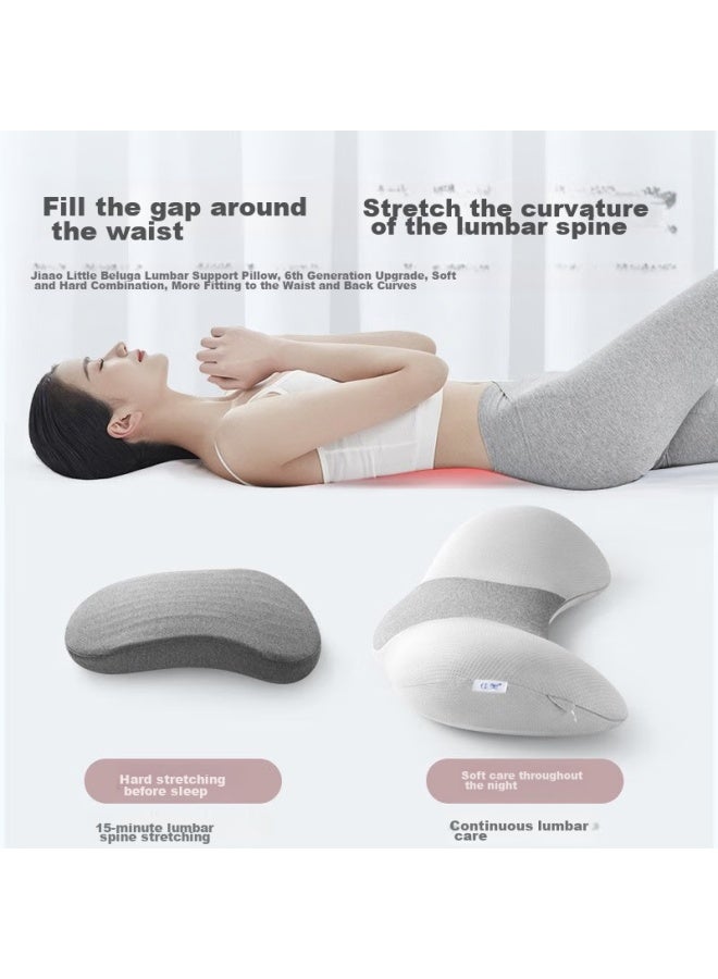 Jago Jiaoao, Lumbar Pillow, Bed Back Support, Lumbar Disc Pad, Lumbar Muscle Strain Sleeping Pad, Pregnancy Back Support, Back Cushion - Image 1