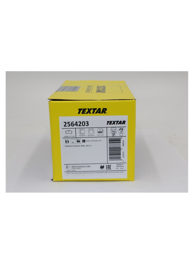 TEXTAR BRAKE PADS REAR AUDI A4 A5 12 16 - Image 4