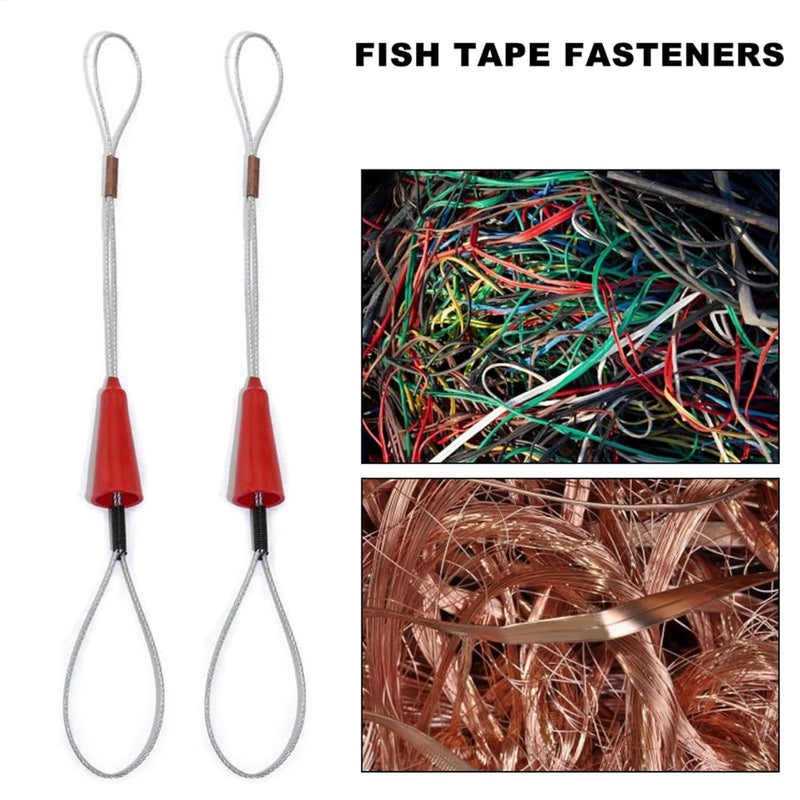 piercing 6PCS Professional Wire Puller for Electrician, Electrician Tools, Flexible Wire Lead Threading Device Tool, Duct Fish Tape Fastener for Cable Pulling - Image 4