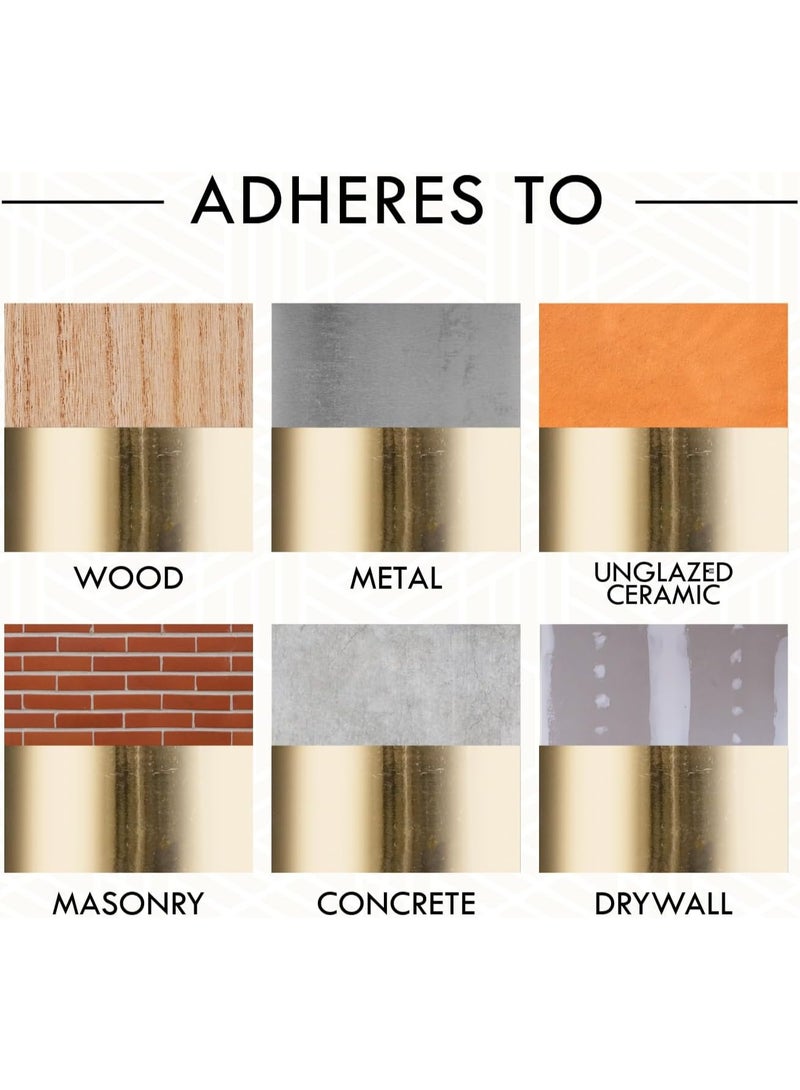 رست أوليوم طلاء رش معدني 312 جرام ذهبي - Image 2