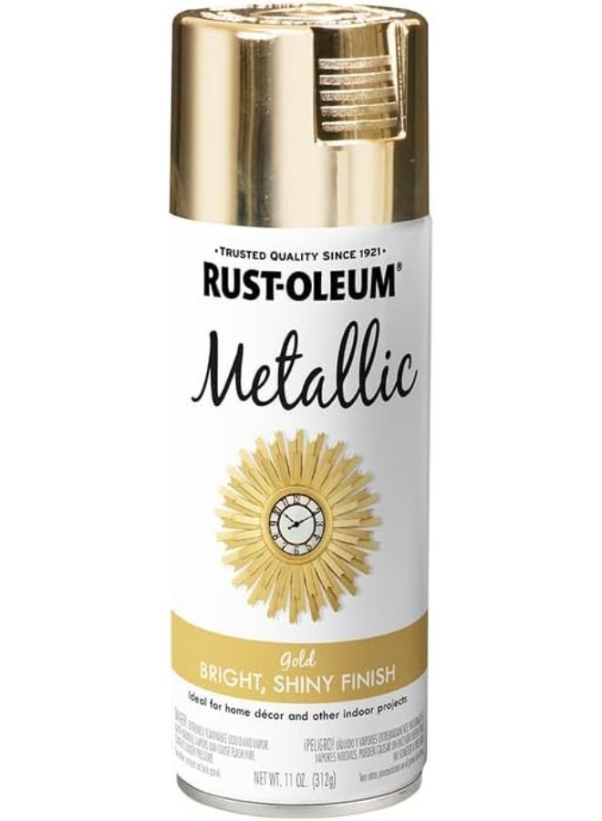 رست أوليوم طلاء رش معدني 312 جرام ذهبي - Image 1