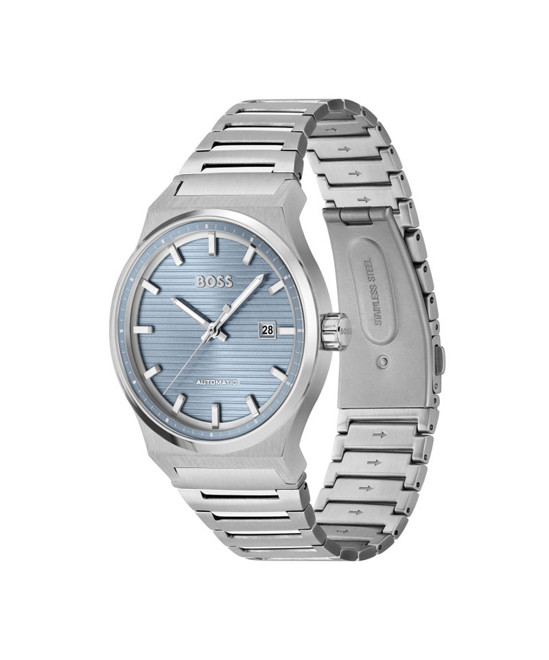 HUGO BOSS Round Automatic Men'S Stainless Steel Case  Watch - Image 1
