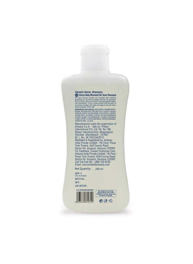 Chicco CHICCO Baby Moment NO-TEARS Shampoo 200 ML.  - Image 2