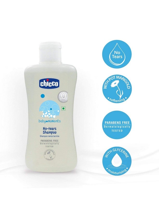 Chicco CHICCO Baby Moment NO-TEARS Shampoo 200 ML.  - Image 1