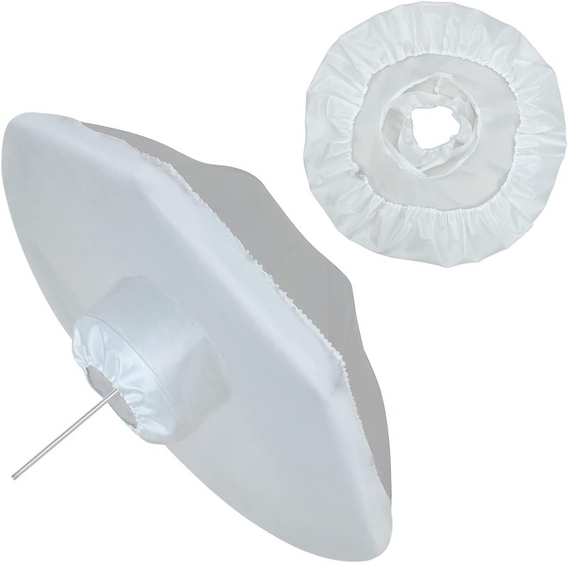 Lincostore Studio Lighting Jellyfish Umbrella Diffuser Soft Cloth (Pack of 2) for 33" Silver Photo Umbrella or 33" Gold Umbrella Photography 3302-2 (Umbrella not Included) - Image 1