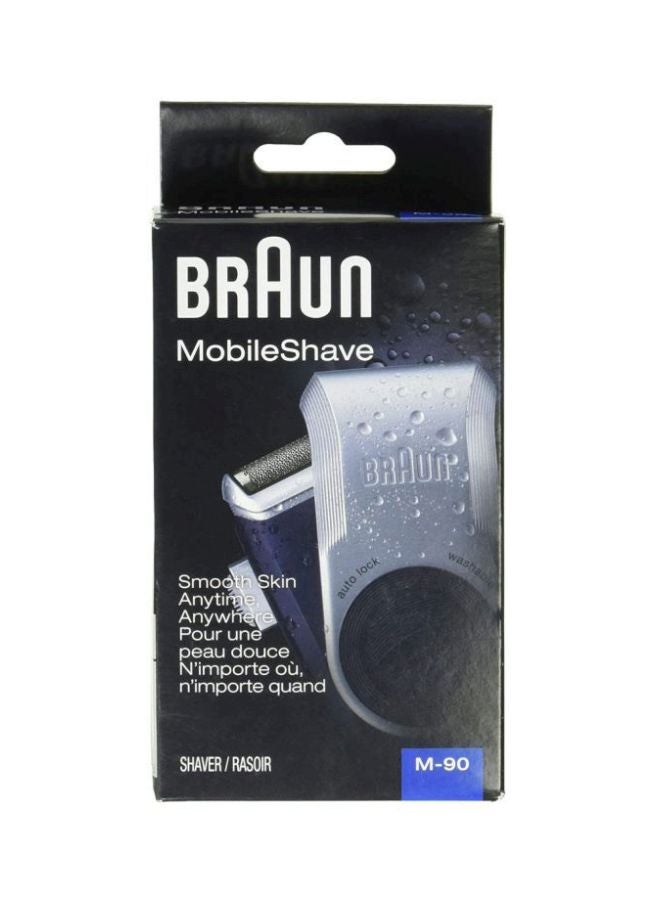 BRAUN Mobile Shaver Dark Blue/Silver - Image 3