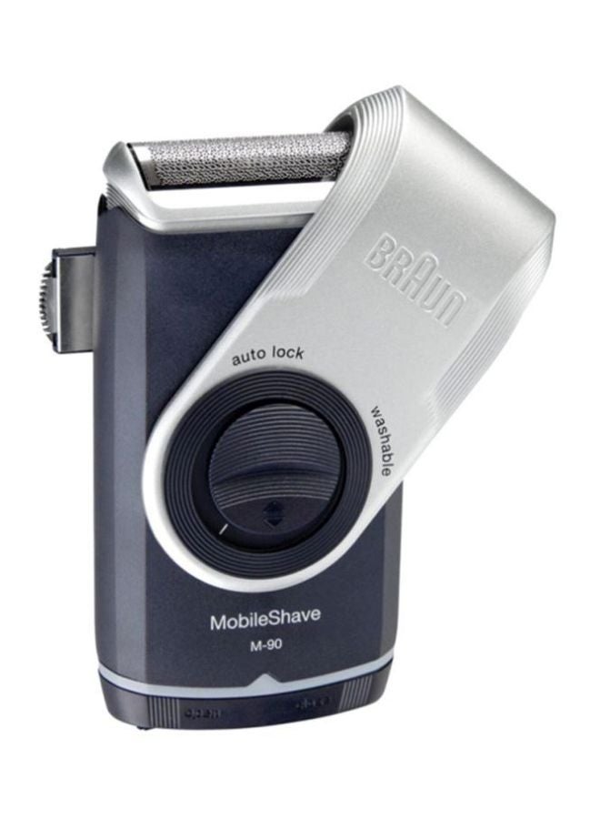 BRAUN Mobile Shaver Dark Blue/Silver - Image 1