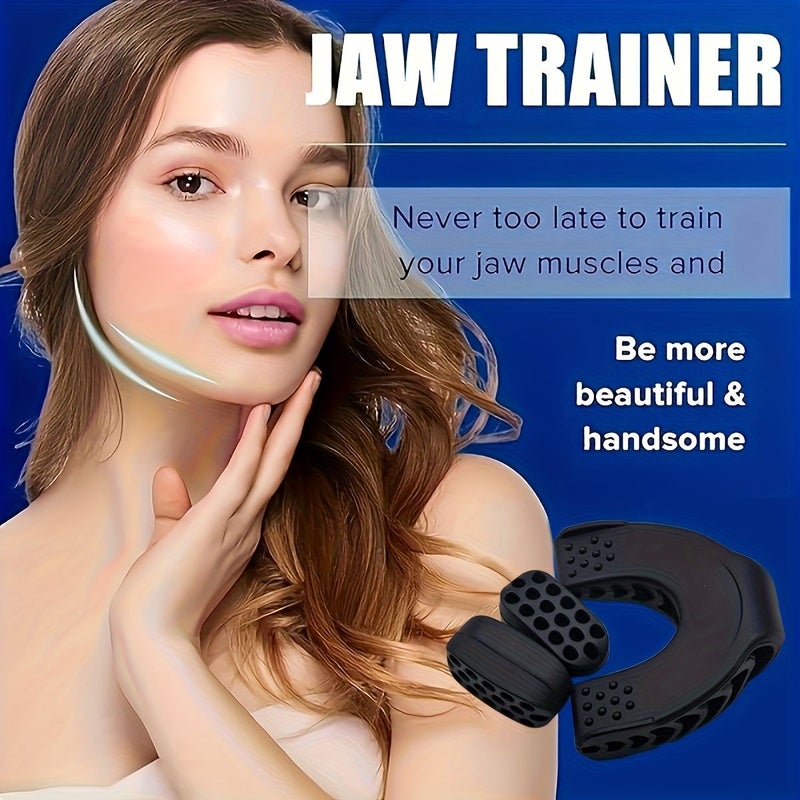 3pcs Jawline Chewing Exerciser Facial Muscle Training Equipment Home - Image 2