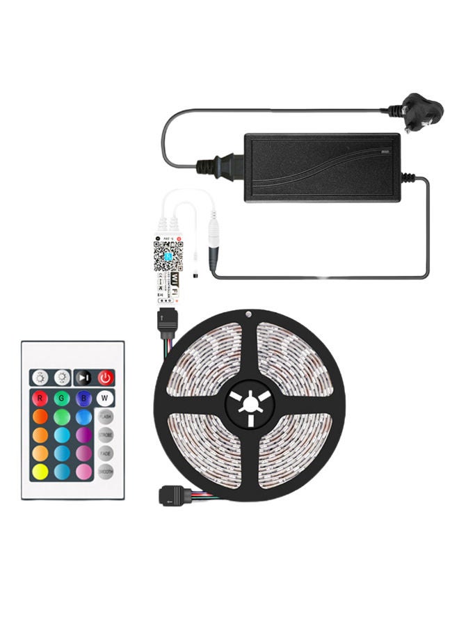 NIBEMINENT Wi-Fi LED Strip Light With IR Remote Control Multicolour 16.4feet