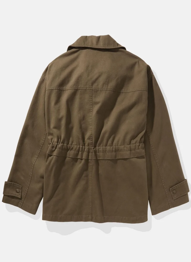 امريكان ايجل Zip Through Cotton Jacket