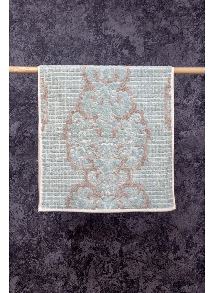 class Combed Cotton 50 x 100 cm Yarn Dyed 2 Piece Set Mirage V1  - Image 3