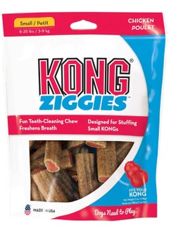 KONG - Ziggies - Teeth Cleaning Dog Treats Classic Rubber Toys - Chicken Flavor for Small Dogs (7 Ounce) - pzsku/ZEAE5FB54715853C2F689Z/45/_/1736167139/f9104a35-c7c1-4aa3-ac0e-204f4e16a3a8