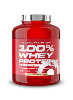 Scitec Nutrition 100% Whey Protein Professional  2350g, Vanilla Very Berry