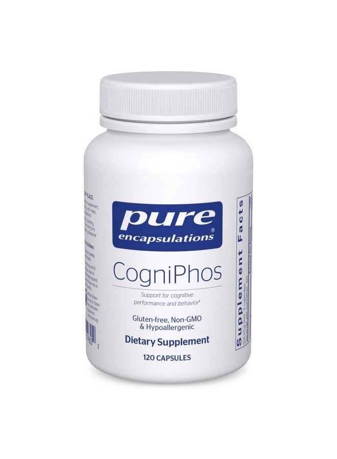 Pure Encapsulations بيور إنكابسوليشنز كوجني فوس | دعم عصبي للأداء المعرفي والسلوك | 120 كبسولة - Image 1