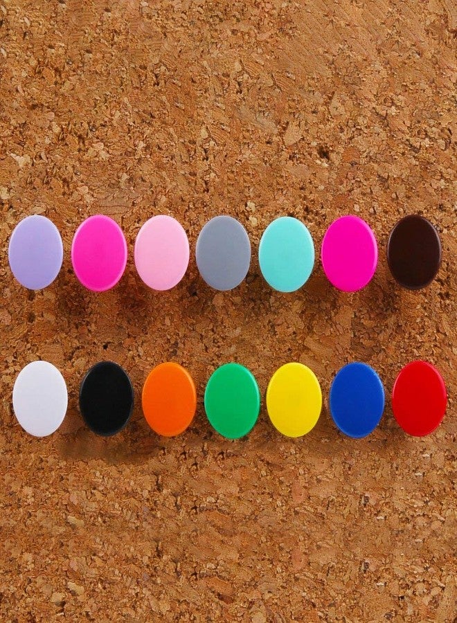 أورنيركس دبابيس أورنركس المسطحة للزينة، دبابيس تثبيت للفلين، لون بني، 200 قطعة - Image 4