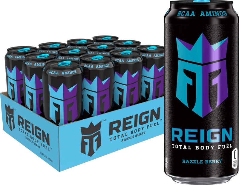 Reign Total Body Fuel Razzle Berry Fitness  Performance Drink 16 Ounce - Image 3