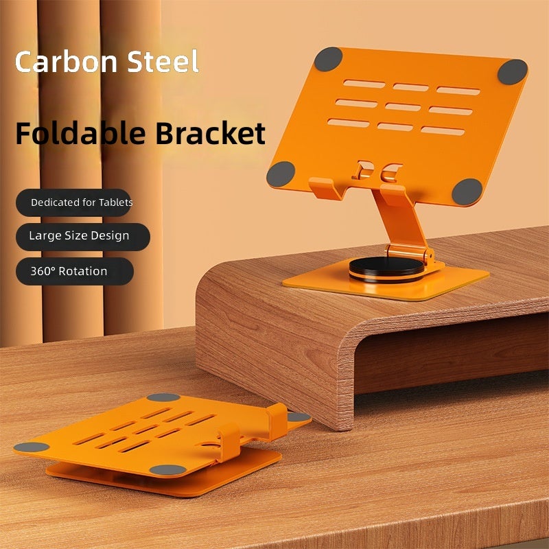 كوباوي حامل مكتبي قابل للطي من المعدن بالكامل، حامل أكريليك قائم على الأرض مع دعم بزاوية 360°، متعدد الوظائف. - Image 2