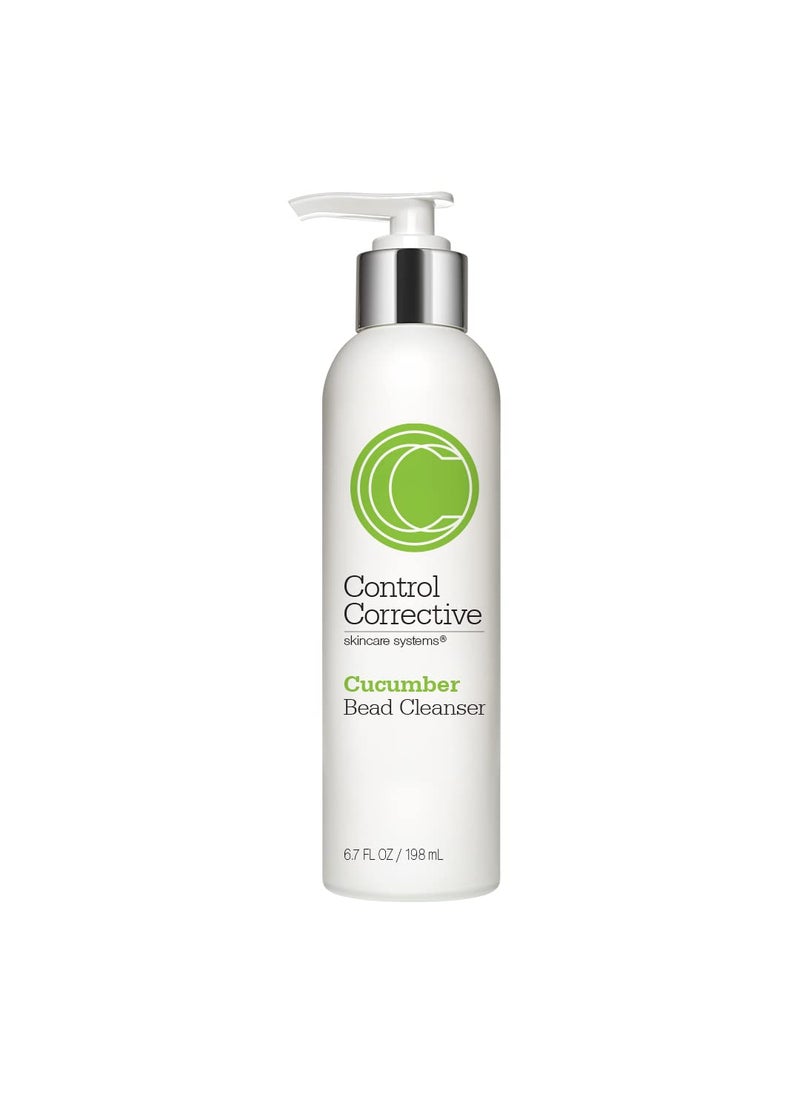 CONTROL CORRECTIVE SKIN CARE SYSTEMS CONTROL CORRECTIVE Cucumber Bead Cleanser 67 Oz  Modern Refreshing Gentle Scrub All Skin Types Gentle Daily Exfoliation With Natural Jojoba Beads Sloughs Off Dirt  Oil Luxurious Body Polish 