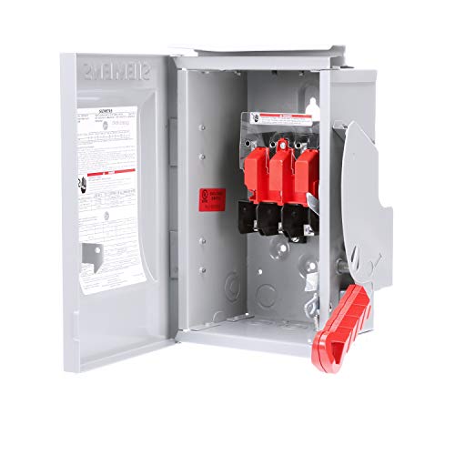 SIEMENS سيمنز HNF361R مفتاح أمان ثقيل غير مصهر 30 أمبير 3 قطب 600 فولت 3 سلك - Image 1