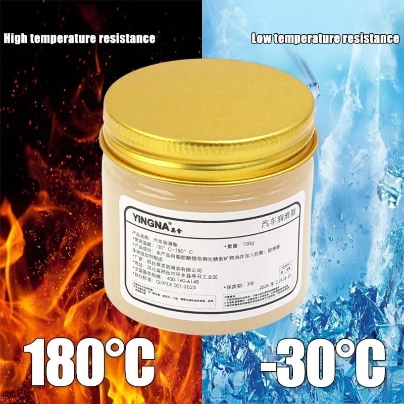 Car Sunroof Track Lubricating Grease Door Abnormal Noise Antirust Oil White Mechanical Maintenance Gear Bearing Oil Grease Kit - Image 5
