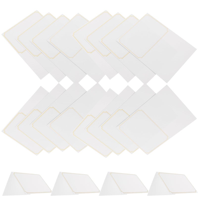 Foil Stamped Greeting Cards Set 30pcs Thank You Birthday Cards for Educators Day Party Invitations - Image 2