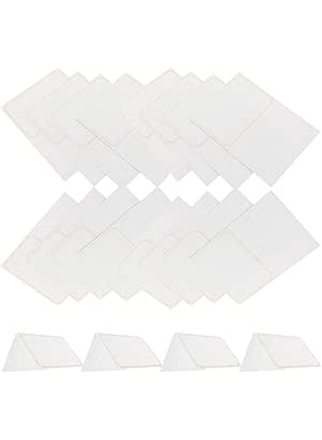 Foil Stamped Greeting Cards Set 30pcs Thank You Birthday Cards for Educators Day Party Invitations - Image 1