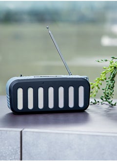GEEPAS Rechargeable Bluetooth Speaker, TWS Connection GMS11184 Portable Wireless Speakers 1200mAh Battery BT/ TF Card/ AUX/ USB Playback For Home, Party, Outdoor  - Image 2