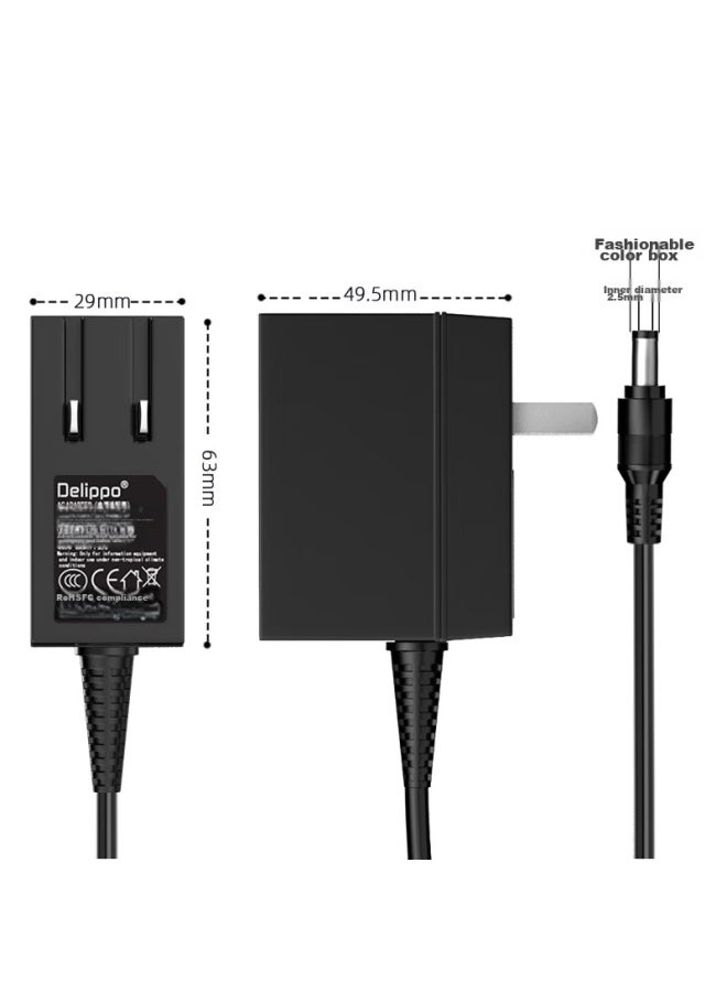 Delippo Power Adapter For Xiaomi Redmi Lcd Monitor Desktop Computer, 12v2a/2000ma Power Adapter Rmmnt238nf Power Cord - Image 4