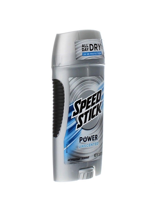 Speed Stick Power Anti-Perspirant Deodorant Unscented 3 oz (Pack of 7) - Image 3