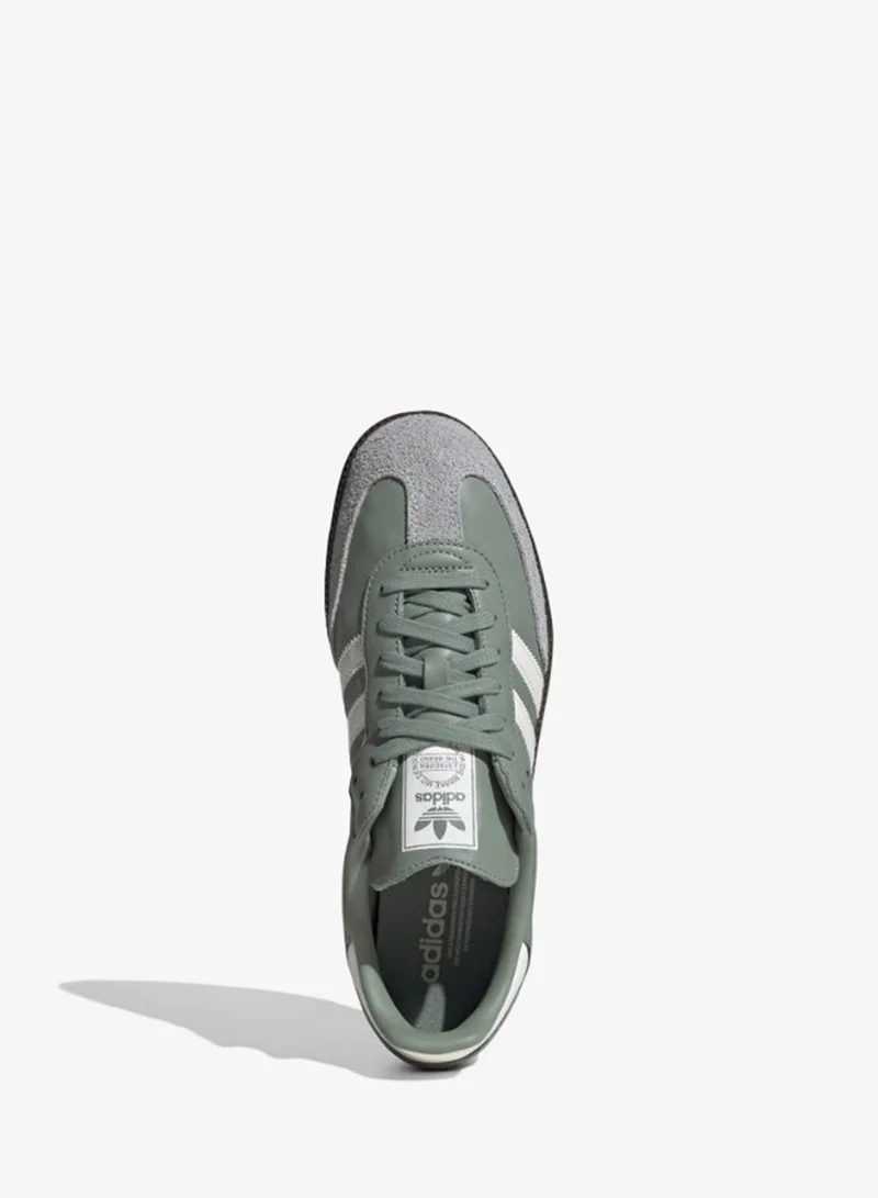 adidas Originals SILGRN/CWHITE/GUM5 Samba Og Green Originals Shoes for Men | Best Price UAE