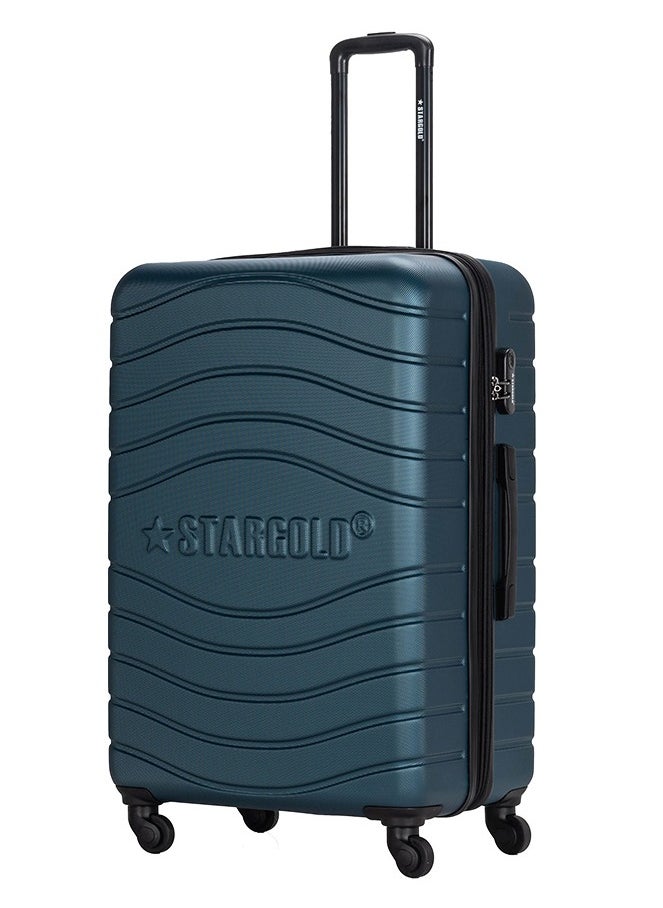 Stargold 4 Pack Of Hardside Spinner Number Locked Luggage Trolley  - Image 2