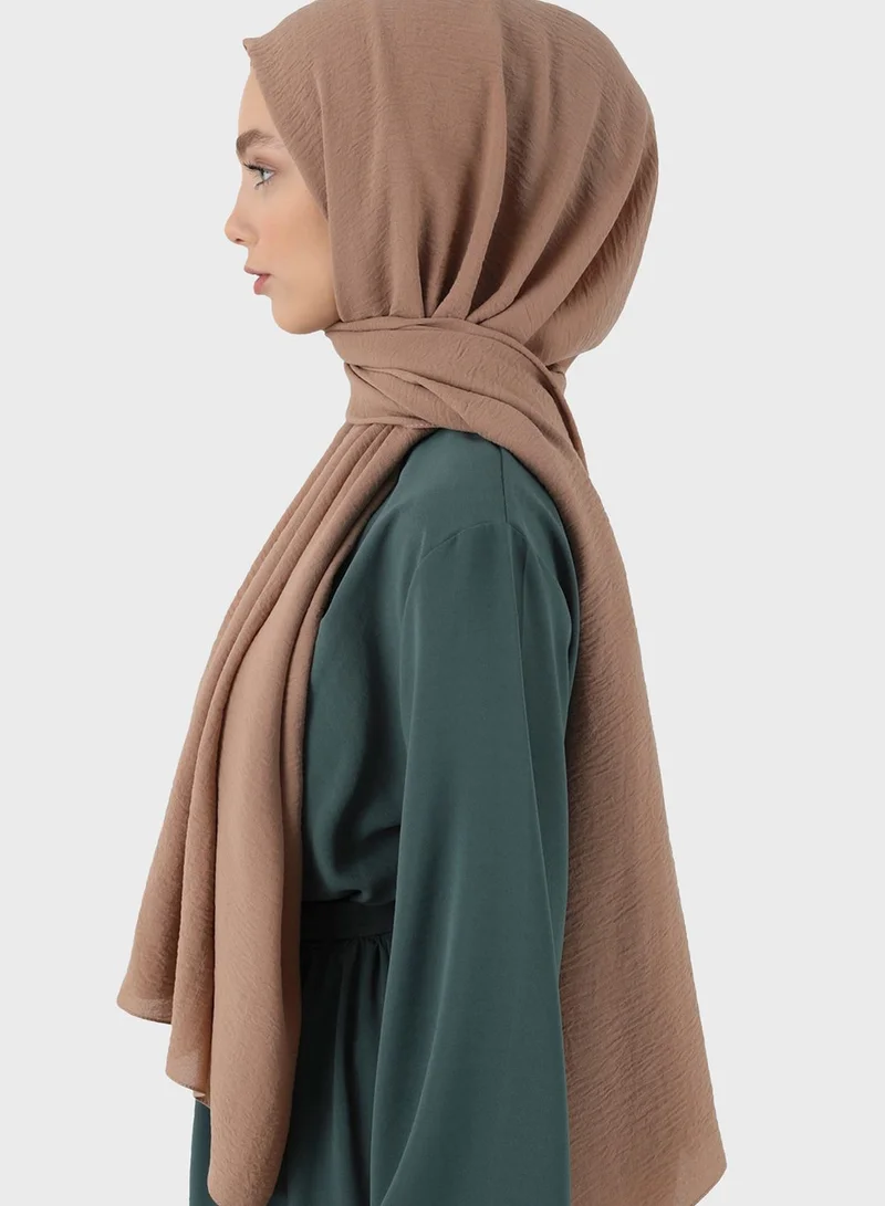 Tuva Shawl by Modanisa Crepe Jazz Lightweight Scarves