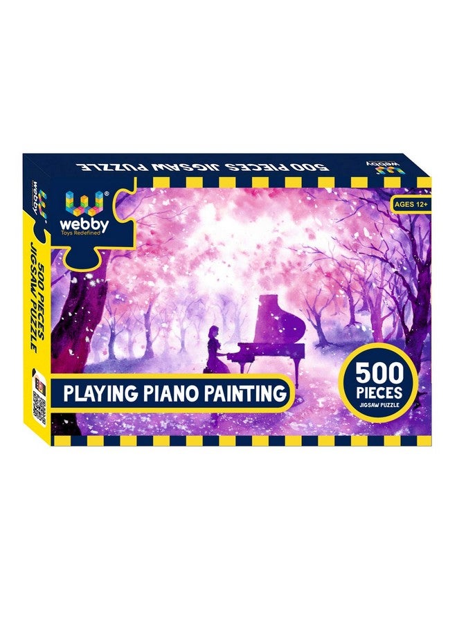 ويبي أحجية الصور المقطوعة "ويبي يعزف على البيانو" - ٥٠٠ قطعة - Image 1