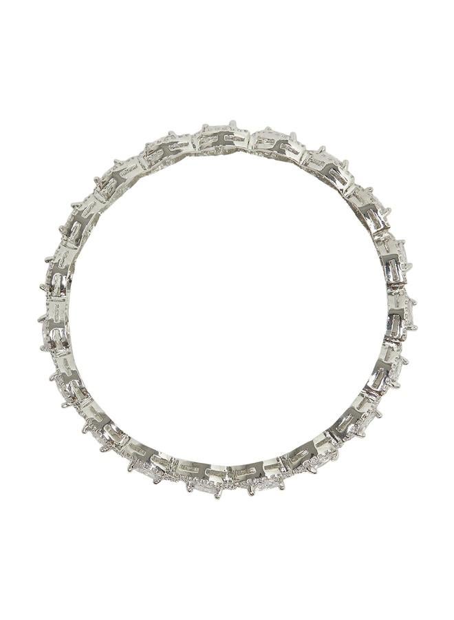 VOYLLA CZ Elegance Shiny Stones Designer Bangles - Image 4