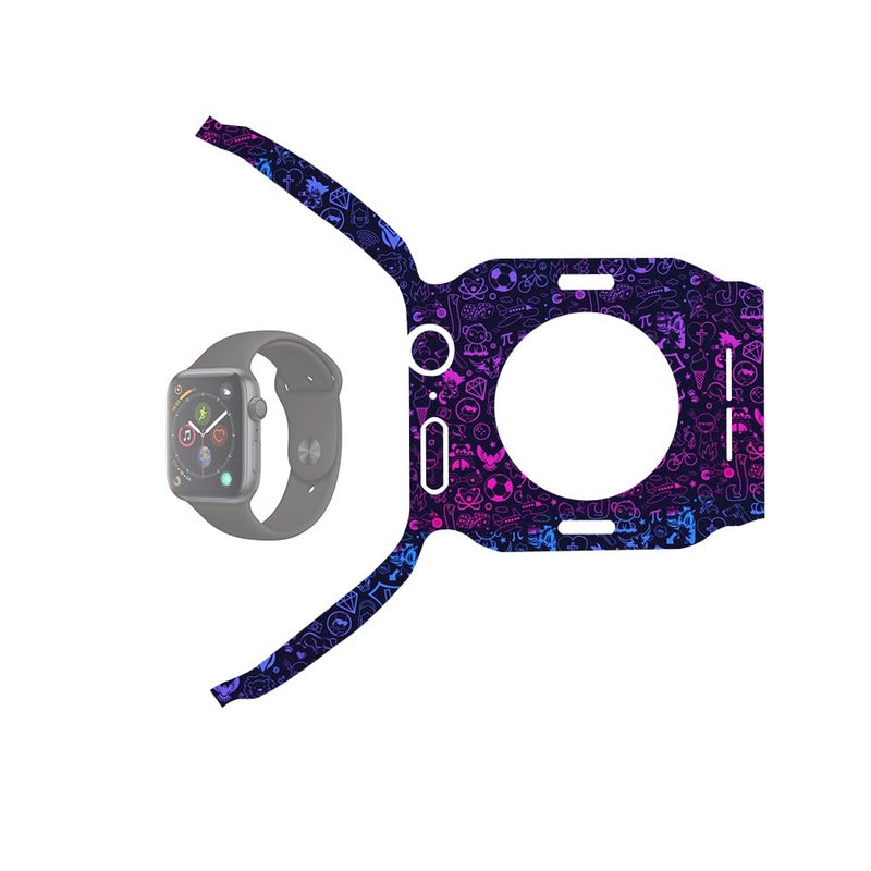 - Compatible for Apple iWatch Series 4 (44mm) - Watch Skin Wrap/Vinyl Skin Sticker Decal (155)