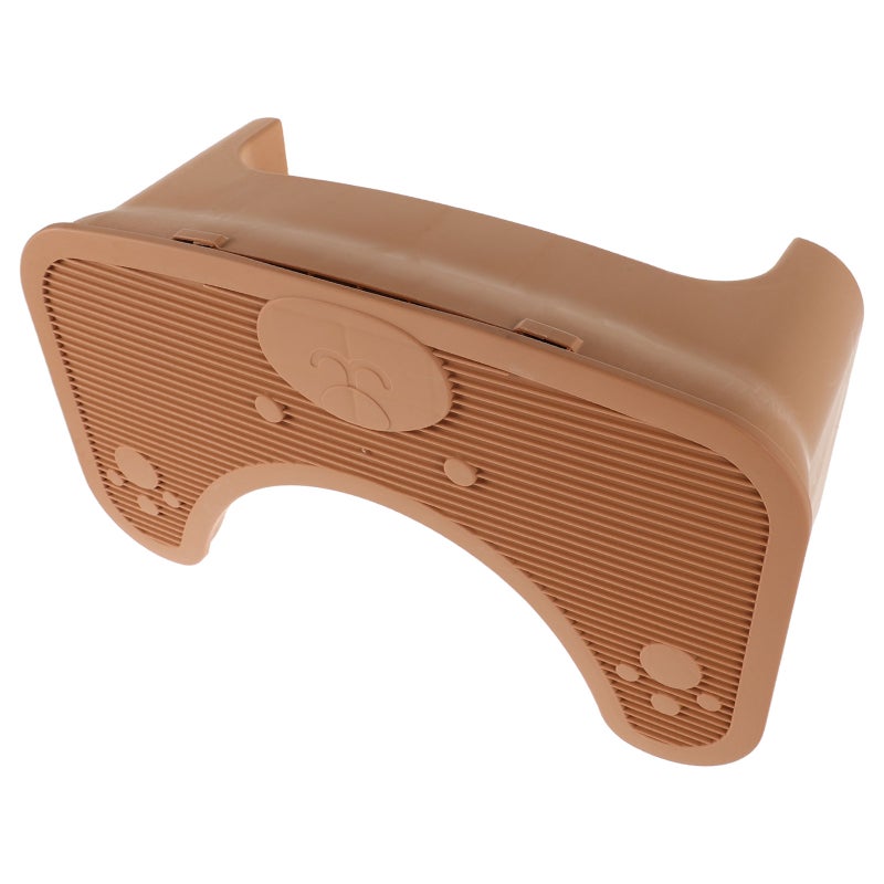 Toilet Step Stool: Toilet Squatting Assistance Step - Bathroom Stool Bathroom Footrest With Storage Compartment For Home And Hotel Coffee - Image 1