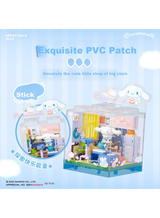 Area-x Brick Zone Sanrio Series Diy Building Blocks Toy Kuromi Sweet Party House Ab0071 - Image 2