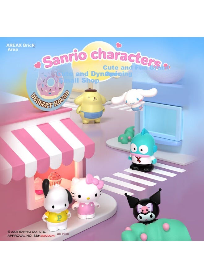 Area-x Brick Zone Sanrio Series Diy Building Blocks Toy Kuromi Sweet Party House Ab0071 - Image 5