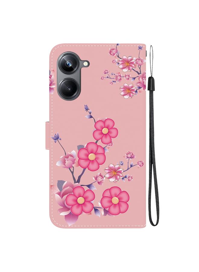 erorex Case For Realme 10 Pro 5G Crystal Texture Colored Drawing Leather Phone Case - Image 3