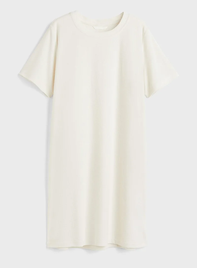 H&M Knitted T-Shirt Dress