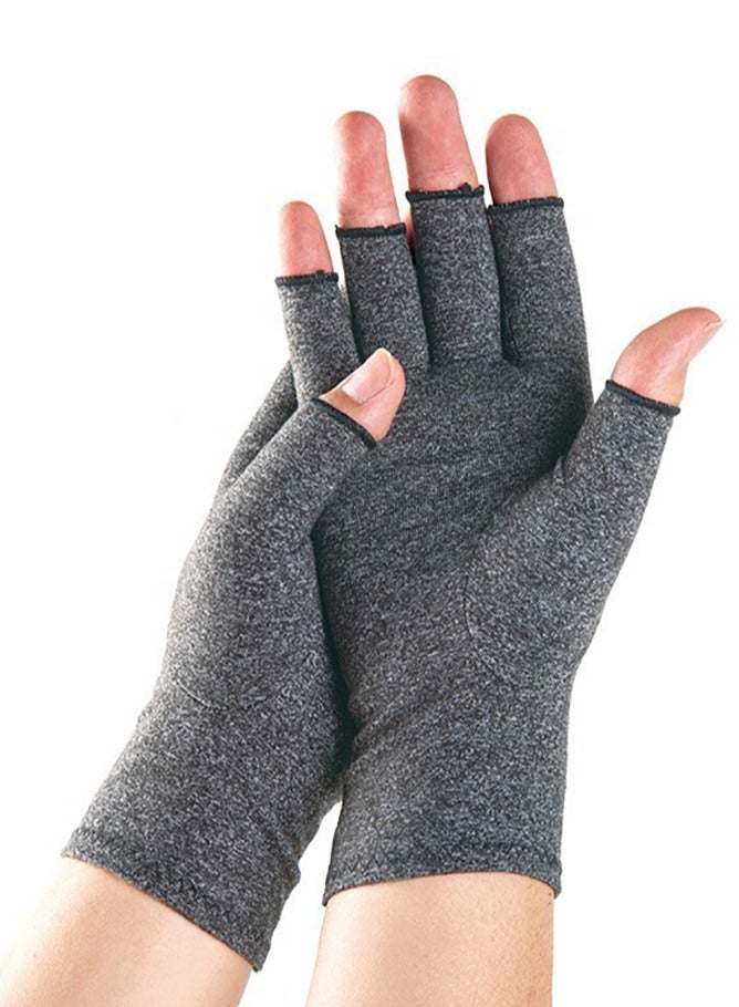 Generic Half Finger Gloves,Health Care Gloves,Non Slip,for Cycling,Training,Sport,Fitness (L) - Image 1