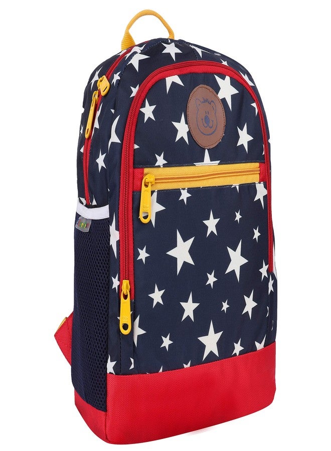 Gear Eco Red Star Kids 15" 13 Ltrs Navy Blue School Backpack (BKPECORDB1505) - Image 2