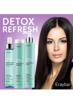 Erayba Always Beautiful Hair Detox Set Refreshing Shampoo 250ml Refreshing Mask 250ml Refreshing Conditioner 200ml  - Image 2
